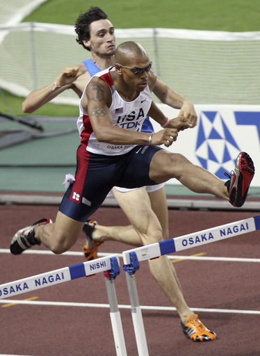 ジェームス・カーター 男子400メートルハードル準決勝へ