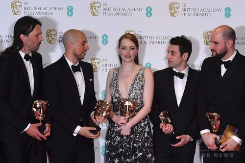 英国アカデミー賞 『ラ・ラ・ランド』5部門受賞 英国アカデミー賞 『ラ・ラ・ランド』5部門受賞