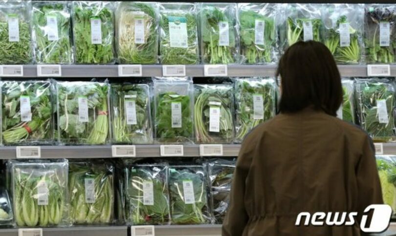 ソウル市内の大型マートで買い物をする市民ら(c)news1