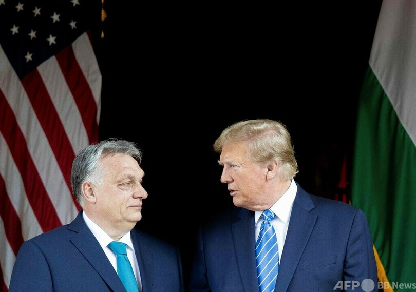 ウクライナに「びた一文」出さずとトランプ氏 ハンガリー首相明かす