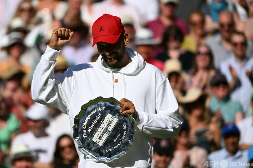 キリオス「今が最高の気分」 ウィンブルドン優勝逃すも