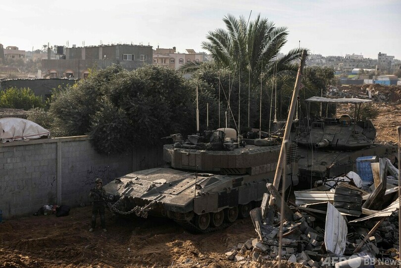 ガザ地下に大規模「兵器工場」 イスラエル軍、報道陣に公開