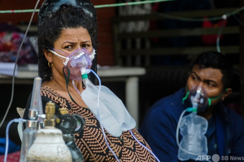 酸素供給切れで患者5人死亡、コロナ急増のネパール