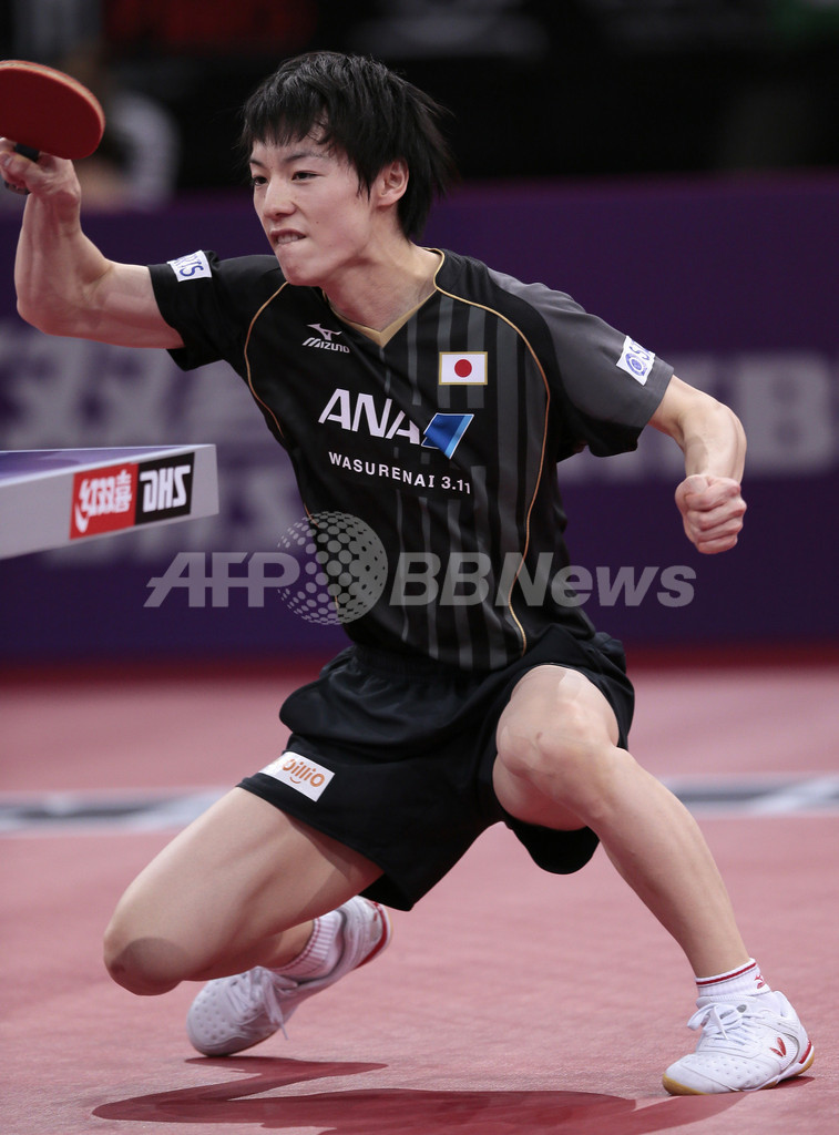 松平健太 準々決勝で世界ランク1位に敗れる 世界卓球 写真7枚 国際ニュース Afpbb News