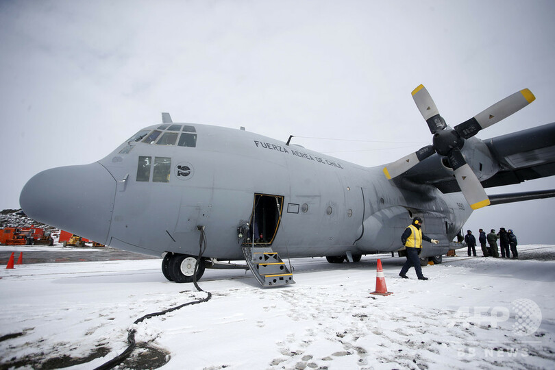 38人乗せ南極に向かったチリ空軍機、消息絶つ 墜落の可能性