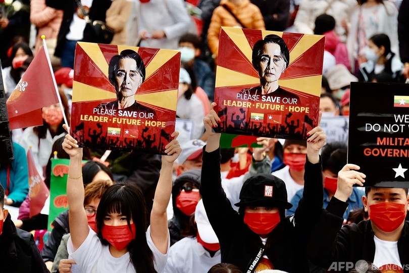 スー・チー氏、健康状態良好 弁護士がビデオで面会