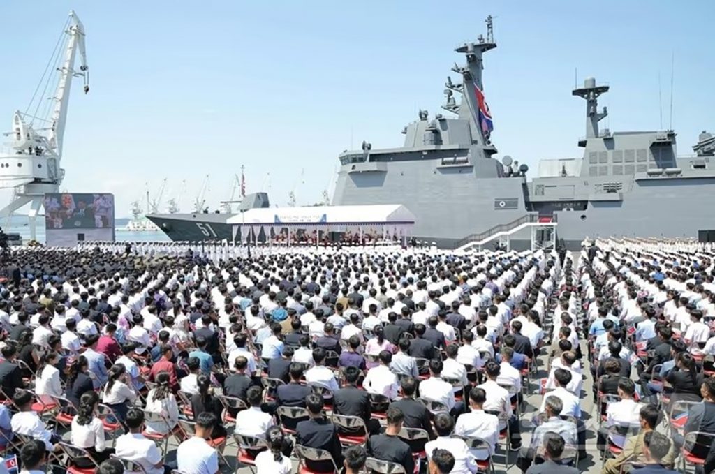 北朝鮮・羅津造船所に拡張の動き、1万トン級巡洋艦建造へ準備か 写真枚