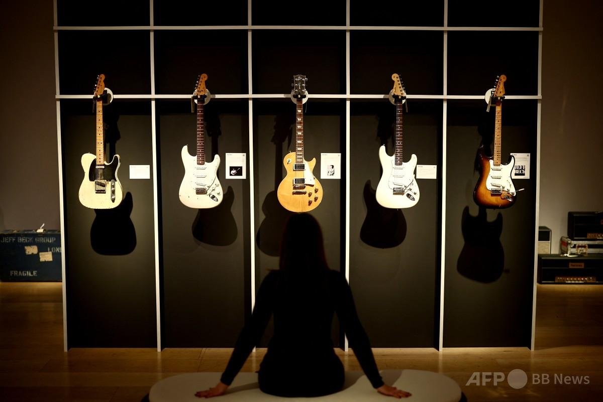 ギターの神」ジェフ・ベックさんのレスポール、2億円で落札 写真 ギターの神」ジェフ・ベックさんのレスポール、2億円で落札 写真