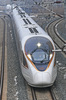 京哈高速鉄道の瀋陽珠江橋付近を走行する高速鉄道列車「復興号」（2021年1月22日撮影）。(c)Xinhua News