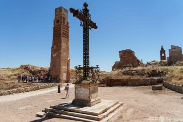 内戦の傷伝える廃虚の村 スペイン 写真29枚 国際ニュース：AFPBB News