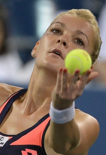 マカロバがラドワンスカに勝利、ベスト8進出 全米オープン