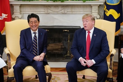 令和初の国賓トランプ氏、大相撲観戦に意欲「優勝力士にトロフィー授与したい」