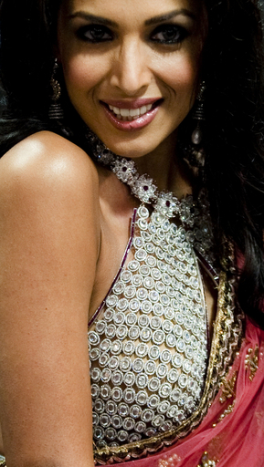 1億円の豪華ダイヤ・ビスチェ、ボリウッド女優が披露