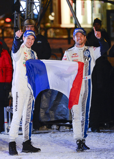 オジェが優勝、フォルクスワーゲンは初勝利 ラリー・スウェーデン