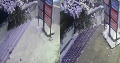 ピザ店前で黙々と雪かき…韓国・配達員の善行がSNSで話題に