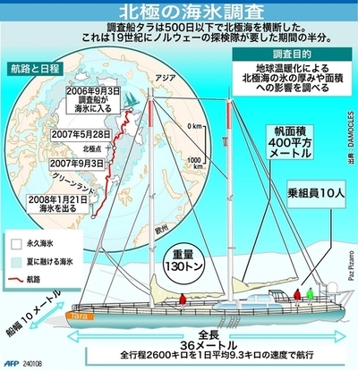 【図解】北極の海氷調査