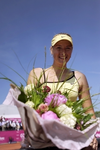 シャラポワ シーズン2勝目、ストラスブール国際