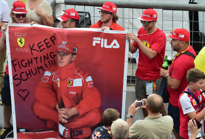 シューマッハ氏、F1初制覇から20年 公式サイトが復活
