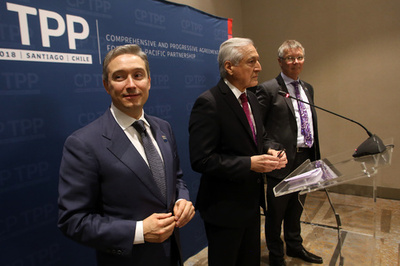 米国抜きの11か国、新TPPに署名