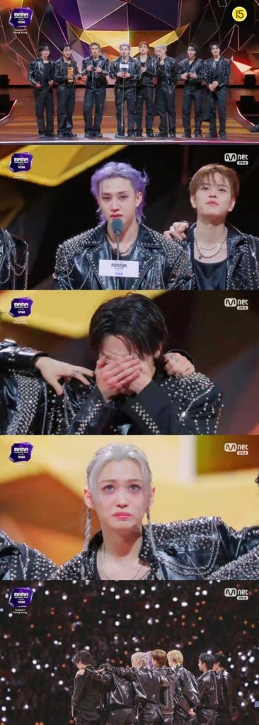 Stray Kids、MAMAで初の大賞「今年のアルバム」受賞に世界のファン感涙