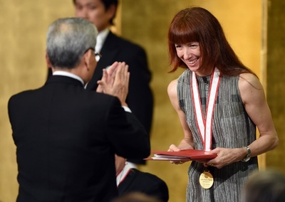 世界文化賞授賞式、横尾忠則氏やシルヴィ・ギエム氏ら受賞