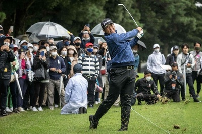 前回王者の松山、初日1オーバー41位Tと出遅れ ZOZO選手権