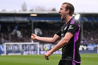 バイエルン大勝 ケインは60年前の記録破る