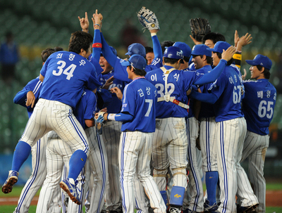 三星ライオンズが優勝、ホークス破れる アジアシリーズ