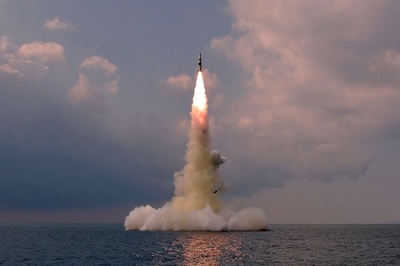 北朝鮮の飛翔体は「新型SLBM」 国営通信が報道