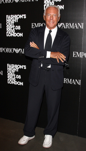 ジョルジオ・アルマーニ、今後の進退について語る