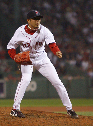 岡島 1回1／3を無失点で勝利に貢献