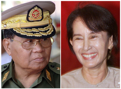 スー・チーさん、軍事政権主導者との対話「前向きに検討」