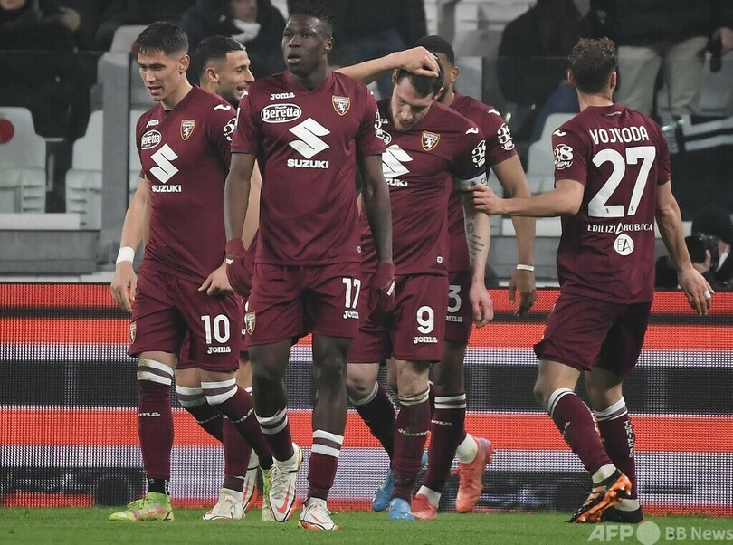 ユーベがトリノに追いつかれドロー、4位陥落の危機