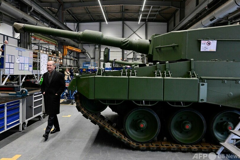 ショルツ独首相、欧州は兵器増産を 「今は平時ではない」