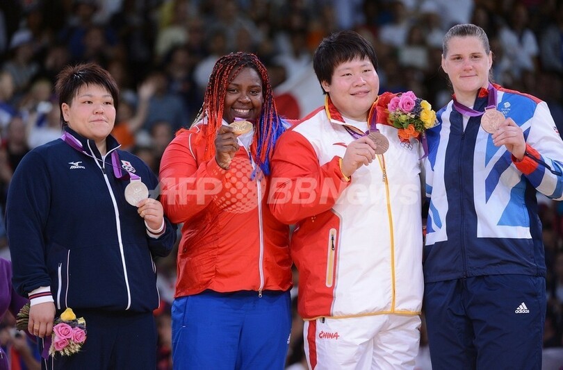 杉本が銀メダルを獲得、柔道女子78キロ超級