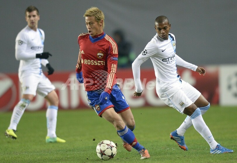 マンC、アグエロの活躍でCSKAに逆転勝利 欧州CL