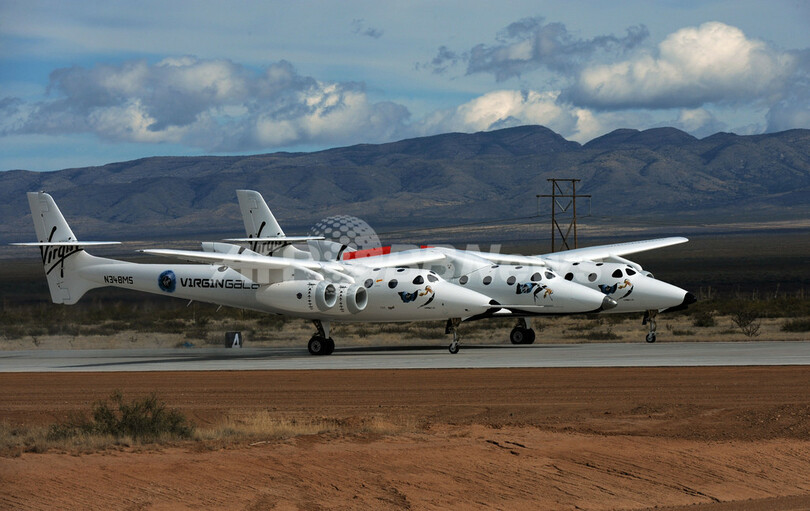 世界初の「商業宇宙港」、滑走路が完成 米ニューメキシコ