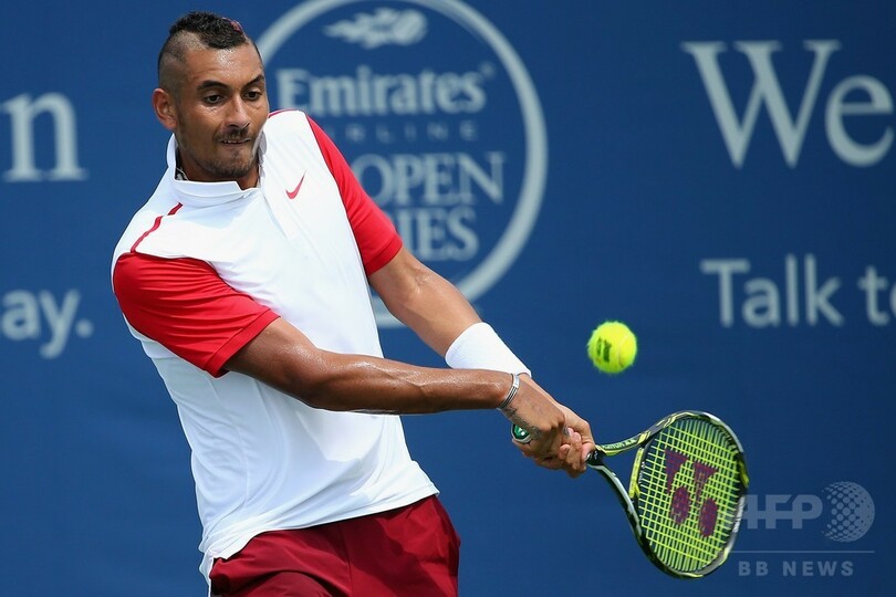 問題児キリオスがガスケに完敗、1回戦で姿消す W&Sオープン