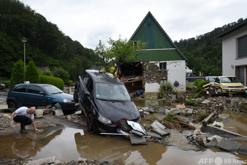 写真特集 西欧豪雨 河川氾濫で大きな被害 写真23枚 国際ニュース Afpbb News