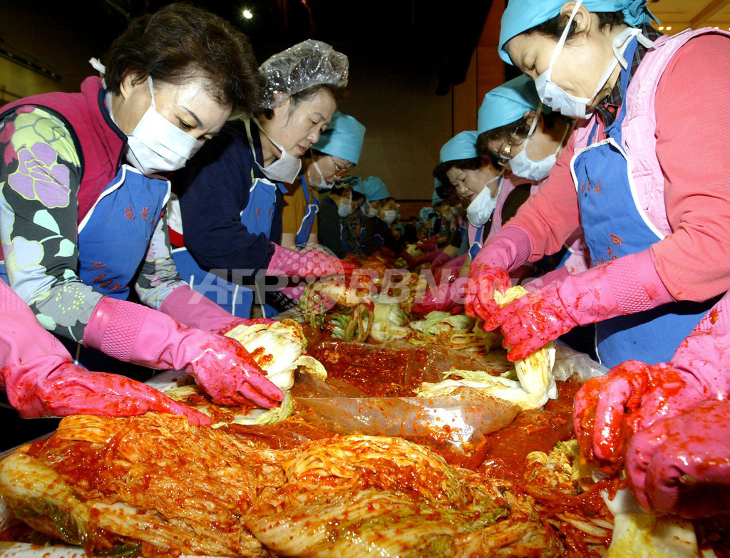 韓国で中国産 有害キムチ が激増 写真1枚 国際ニュース Afpbb News
