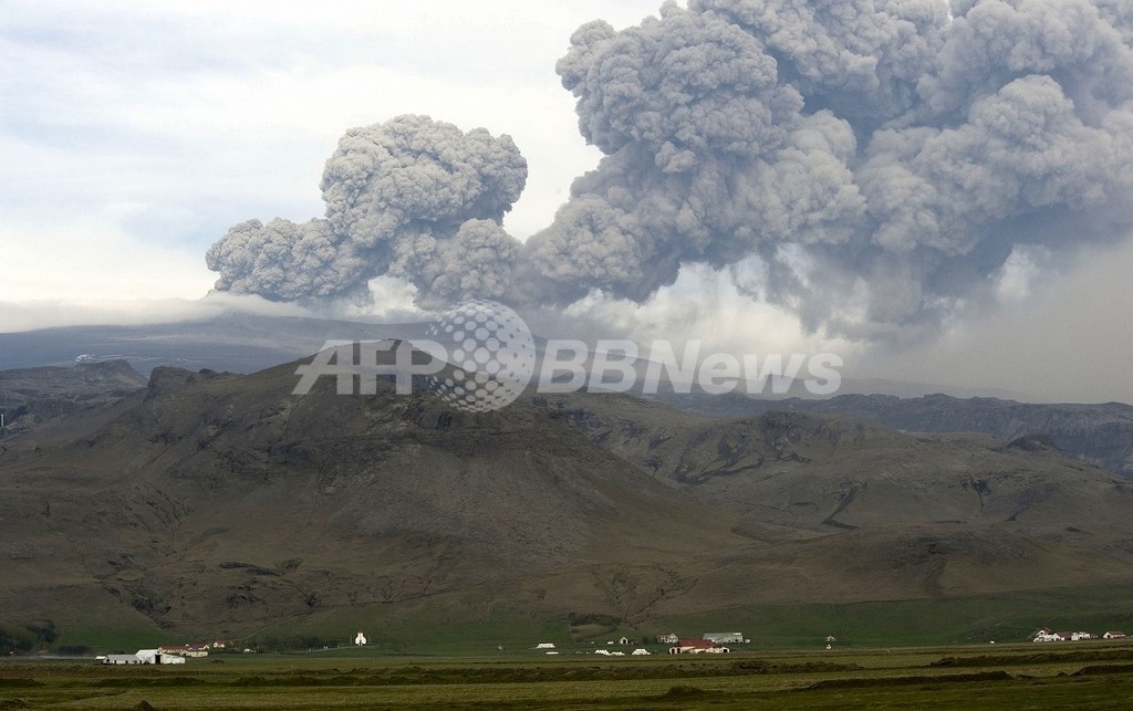 アイスランドの火山に噴火の兆候、河川の増水と地震を観測 アイスランドの火山に噴火の兆候、河川の増水と地震を観測