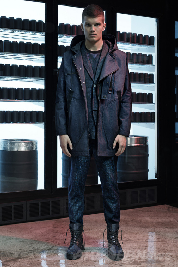 ワークウェアからインスパイア、「アレキサンダー ワン」15年春夏メンズ