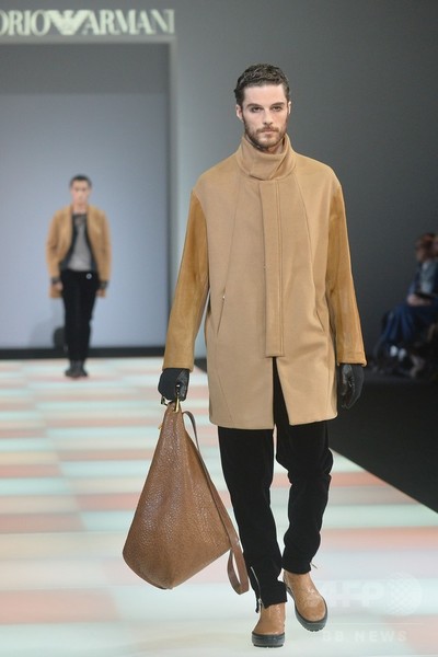 ジャージー素材でもスマートに見せる、「エンポリオ アルマーニ」15/16年秋冬メンズ