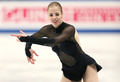 世界フィギュアスケート選手権（ISU World Figure Skating Championships 2014）、女子シングル・フリースケーティング（FS）。演技に臨むカロリーナ・コストナー（Carolina Kostner、2014年3月29日撮影）。(c)AFP/KAZUHIRO NOGI