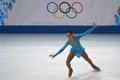 ソチ冬季五輪、フィギュアスケート女子シングル・ショートプログラム（SP）。演技に臨むブルックリー・ハン（Brooklee Han、2014年2月19日撮影）。(c)AFP/DAMIEN MEYER