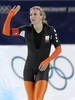 2010年%%バンクーバー冬季五輪%%、スピードスケート女子1000メートル。1分16秒58で2位に入ったオランダのアネット・ゲリットソン（%%Annette Gerritsen%%）。（2010年2月18日撮影）(c)AFP/DDP/DAVID HECKER