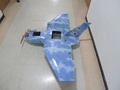北朝鮮との軍事境界線に近い韓国北部・坡州（Paju）で2014年3月24日に見つかった無人機（2014年4月2日提供）。(c)AFP/South Korean Defence Ministry