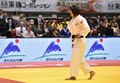 柔道グランドスラム東京、女子57キロ級。2回戦で敗れ、畳を降りる松本薫（2015年12月4日撮影）。(c)AFP/KAZUHIRO NOGI