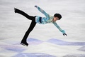 フィギュアスケート世界選手権、男子シングル・フリースケーティング（FS）。演技に臨む羽生結弦（2021年3月27日撮影）。(c)Jonathan NACKSTRAND / AFP