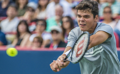 ラオニッチが決勝進出、ナダルとの対戦へ ロジャーズ・カップ